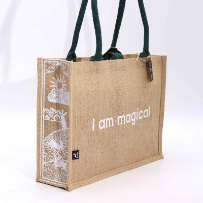 Hop Hare Jute torba – I Am Magical