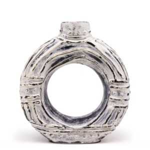 Keramična vaza »Round Terra« – krem, 23 cm