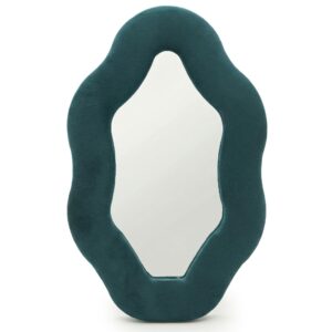 Ogledalo Soft Squiggly – Oval Pebble – Royal Teal